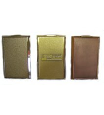 Пневморозетка "Elegant" с металлической крышкой 80х125 мм (золото)